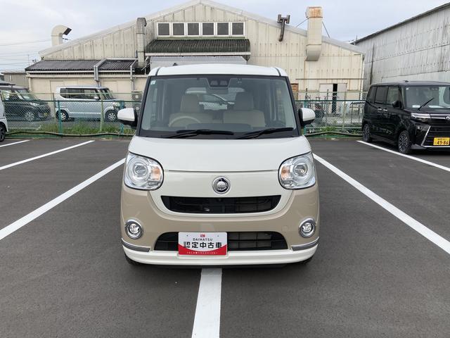 ムーヴキャンバスＧメイクアップＶＳ　ＳＡIII１４インチフルホイールキャップ　ＬＥＤヘッドランプ　キーフリーシステム　両側パワースライドドア　オートエアコン（プッシュ式）　オートライト　置きラクボックス（静岡県）の中古車