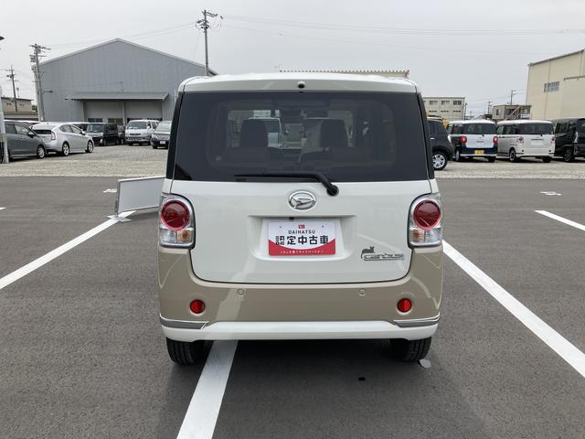 ムーヴキャンバスＧメイクアップＶＳ　ＳＡIII１４インチフルホイールキャップ　ＬＥＤヘッドランプ　キーフリーシステム　両側パワースライドドア　オートエアコン（プッシュ式）　オートライト　置きラクボックス（静岡県）の中古車