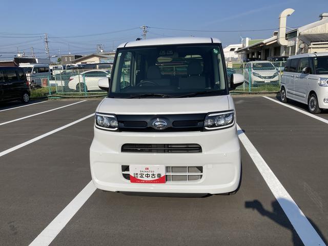 タントＸ１４インチフルホイールキャップ　フルＬＥＤヘッドランプ　オート格納式カラードドアミラー　左側パワースライドドア　ＴＦＴカラーマルチインフォメーションディスプレイ　フルファブリックシート（静岡県）の中古車