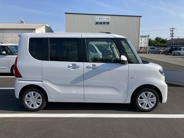 タントＸ１４インチフルホイールキャップ　フルＬＥＤヘッドランプ　オート格納式カラードドアミラー　左側パワースライドドア　ＴＦＴカラーマルチインフォメーションディスプレイ　フルファブリックシート（静岡県）の中古車