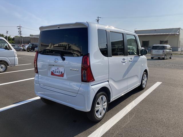 タントＸ１４インチフルホイールキャップ　フルＬＥＤヘッドランプ　オート格納式カラードドアミラー　左側パワースライドドア　ＴＦＴカラーマルチインフォメーションディスプレイ　フルファブリックシート（静岡県）の中古車