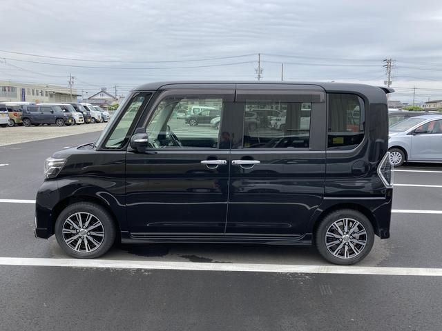 タントカスタムＸ　トップエディションＳＡIII１４インチアルミホイール　キーフリーシステム　パワースライドドア（片側）　オートエアコン（プッシュ式）　ＬＥＤヘッドランプ（静岡県）の中古車