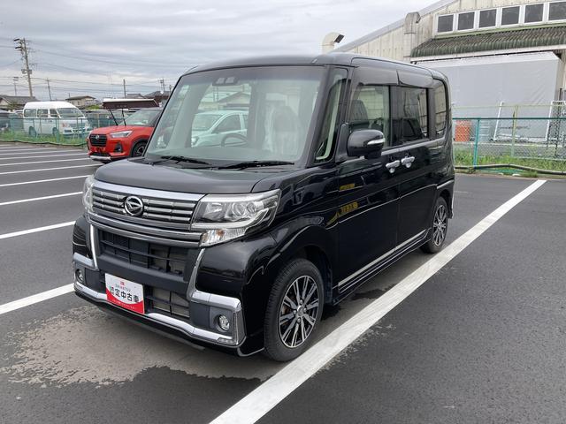 タントカスタムＸ　トップエディションＳＡIII１４インチアルミホイール　キーフリーシステム　パワースライドドア（片側）　オートエアコン（プッシュ式）　ＬＥＤヘッドランプ（静岡県）の中古車