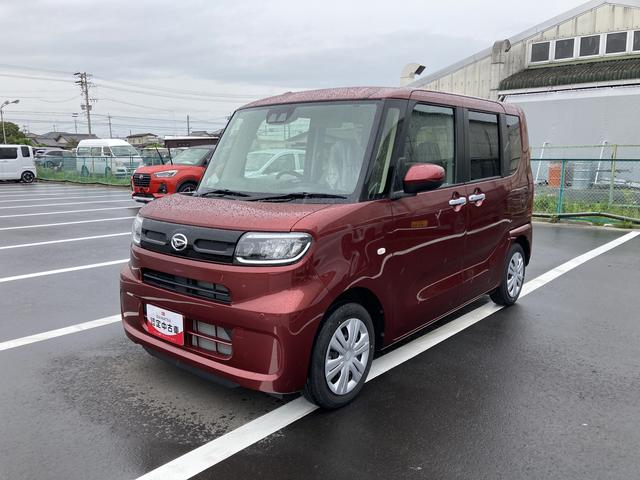 タントＸ１４インチフルホイールキャップ　フルＬＥＤヘッドランプ　オート格納式カラードドアミラー　左側パワースライドドア　ＴＦＴカラーマルチインフォメーションディスプレイ　フルファブリックシート（静岡県）の中古車