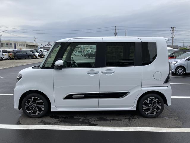 タントカスタムＸスタイルセレクション１４インチアルミホイール　大型エアロバンパー　フルＬＥＤヘッドランプ　オート格納式カラードドアミラー　両側パワースライドドア　キーフリーシステム　プッシュボタンスタート（静岡県）の中古車