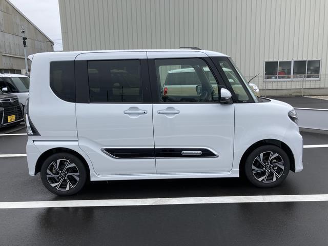 タントカスタムＸスタイルセレクション１４インチアルミホイール　大型エアロバンパー　フルＬＥＤヘッドランプ　オート格納式カラードドアミラー　両側パワースライドドア　キーフリーシステム　プッシュボタンスタート（静岡県）の中古車