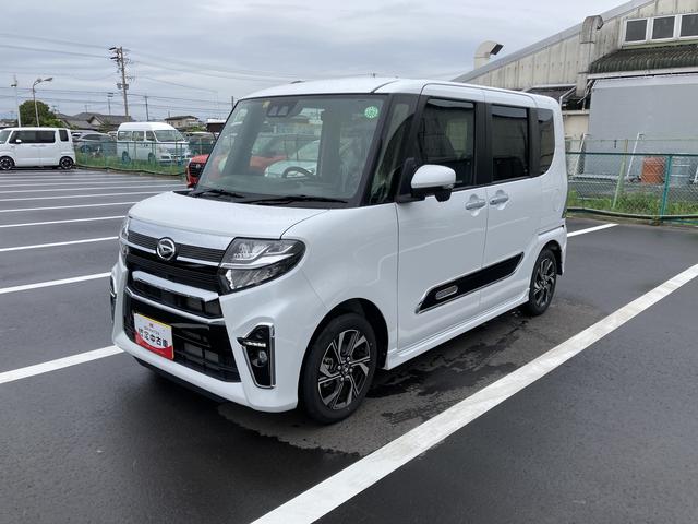 タントカスタムＸスタイルセレクション１４インチアルミホイール　大型エアロバンパー　フルＬＥＤヘッドランプ　オート格納式カラードドアミラー　両側パワースライドドア　キーフリーシステム　プッシュボタンスタート（静岡県）の中古車