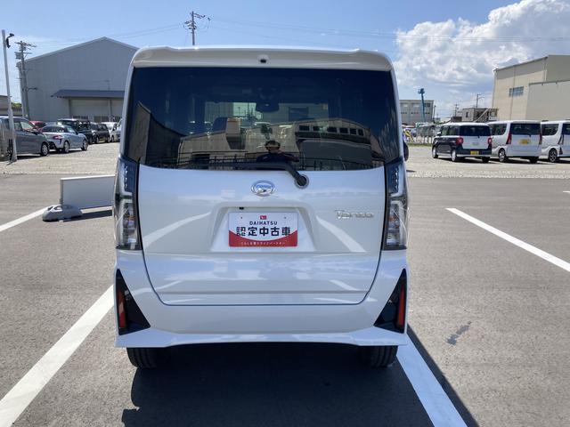 タントカスタムＲＳ１５インチアルミホイール　大型エアロバンパー　フルＬＥＤヘッドランプ　オート格納式カラードドアミラー　本革巻ステアリングホイール（静岡県）の中古車
