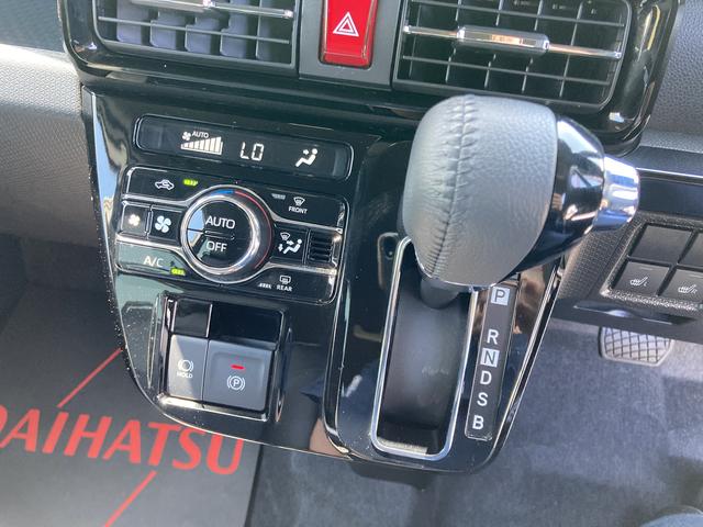 タントカスタムＲＳ１５インチアルミホイール　大型エアロバンパー　フルＬＥＤヘッドランプ　オート格納式カラードドアミラー　本革巻ステアリングホイール（静岡県）の中古車