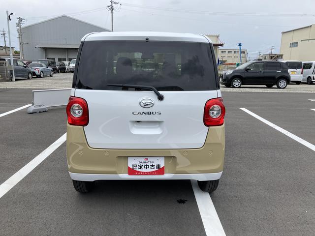 ムーヴキャンバスストライプスＧ１４インチフルホイールキャップ　ＬＥＤヘッドランプ　ＬＥＤフォグランプ　ホっとカップホルダー　両側パワースライドドア　キーフリーシステム（静岡県）の中古車