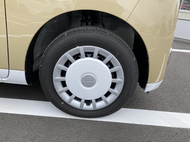 ムーヴキャンバスストライプスＧ１４インチフルホイールキャップ　ＬＥＤヘッドランプ　ＬＥＤフォグランプ　ホっとカップホルダー　両側パワースライドドア　キーフリーシステム（静岡県）の中古車