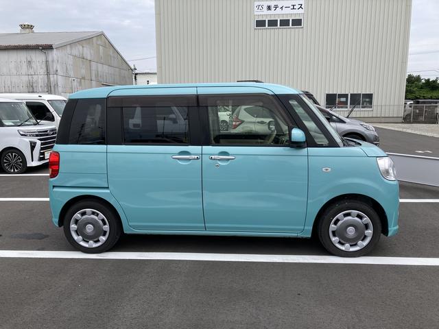 ムーヴキャンバスＧ　ＳＡII１４インチフルホイールキャップ　ＬＥＤヘッドランプ　キーフリーシステム　両側パワースライドドア　オートエアコン（プッシュ式）　オートライト　プッシュボタンスタート（静岡県）の中古車