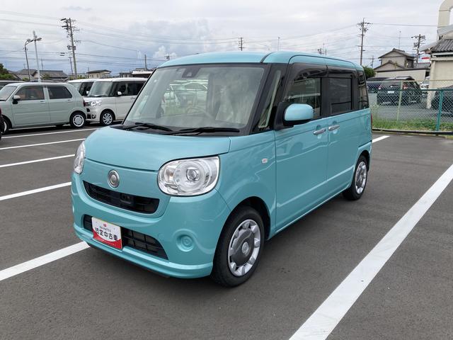 ムーヴキャンバスＧ　ＳＡII１４インチフルホイールキャップ　ＬＥＤヘッドランプ　キーフリーシステム　両側パワースライドドア　オートエアコン（プッシュ式）　オートライト　プッシュボタンスタート（静岡県）の中古車