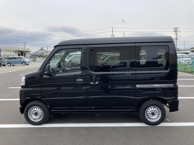 ハイゼットカーゴＤＸ２ＷＤ　ＣＶＴ　撥水フルファブリックシート表皮　オーバーヘッドシェルフ　アッパートレイ　キーレスエントリー　ユースフルナット（３１ヶ所）（静岡県）の中古車