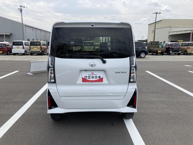 タントカスタムＲＳ１５インチアルミホイール　大型エアロバンパー　フルＬＥＤヘッドランプ　オート格納式カラードドアミラー　本革巻ステアリングホイール（静岡県）の中古車