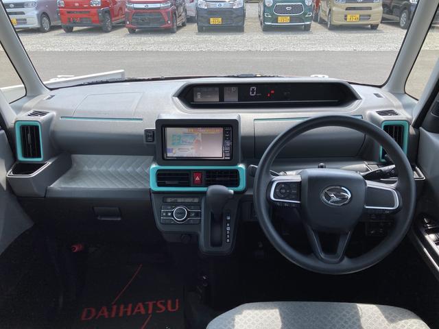 タントＸセレクション３６０度スーパーＵＶＩＲカットガラス　格納式シートバックテーブル　シートバックポケット　運転席シートリフター　チルトステアリング　シートヒーター　リヤヒーターダクト（静岡県）の中古車