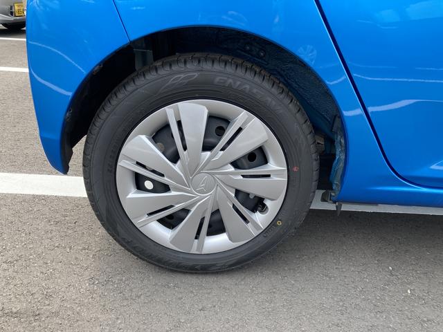 ミライースＸ　ＳＡIII１４インチフルホイールキャップ　ＬＥＤヘッドランプ　電動格納式（カラード）ドアミラー　自発光式デジタルメーターブルーイルミネーションメーター　マニュアルエアコン（ダイヤル式）　キーレスエントリー（静岡県）の中古車