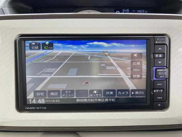 ムーヴキャンバスＧメイクアップＶＳ　ＳＡIII１４インチフルホイールキャップ　ＬＥＤヘッドランプ　キーフリーシステム　両側パワースライドドア　オートエアコン（プッシュ式）　オートライト　置きラクボックス（静岡県）の中古車