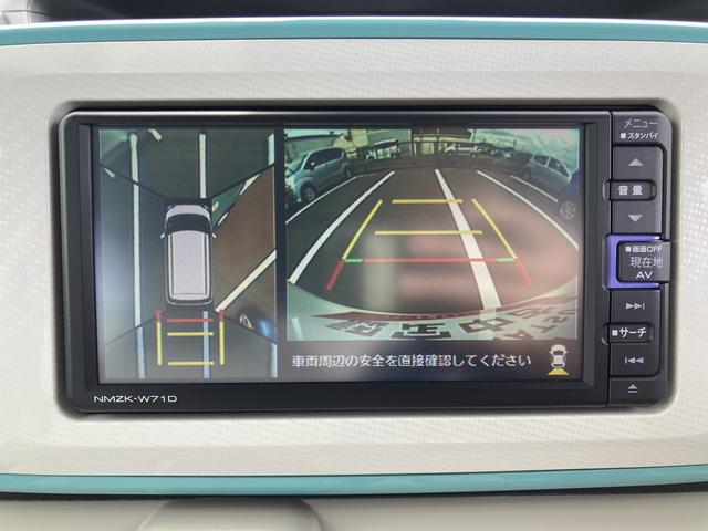 ムーヴキャンバスＧメイクアップＶＳ　ＳＡIII１４インチフルホイールキャップ　ＬＥＤヘッドランプ　キーフリーシステム　両側パワースライドドア　オートエアコン（プッシュ式）　オートライト　置きラクボックス（静岡県）の中古車