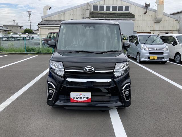 タントカスタムＸ１４インチアルミホイール　大型エアロバンパー　フルＬＥＤヘッドランプ　オート格納式カラードドアミラー　両側パワースライドドア　キーフリーシステム　プッシュボタンスタート（静岡県）の中古車