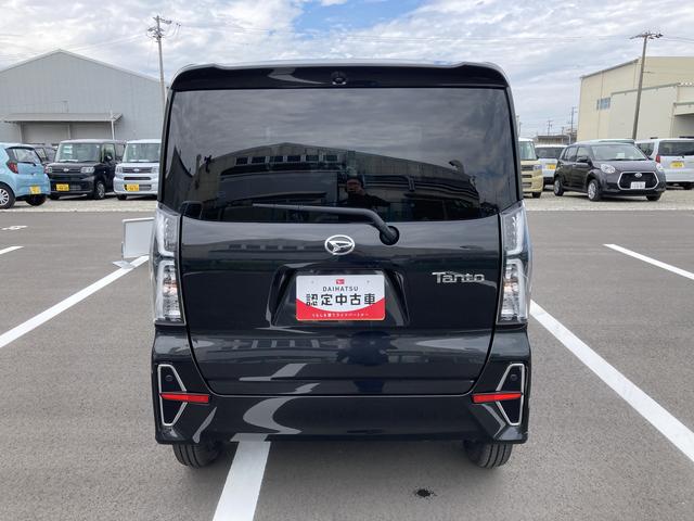タントカスタムＸ１４インチアルミホイール　大型エアロバンパー　フルＬＥＤヘッドランプ　オート格納式カラードドアミラー　両側パワースライドドア　キーフリーシステム　プッシュボタンスタート（静岡県）の中古車