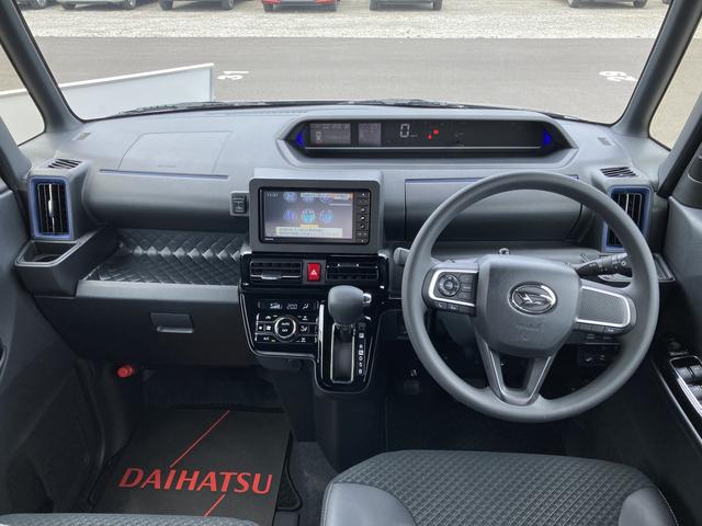 タントカスタムＸ１４インチアルミホイール　大型エアロバンパー　フルＬＥＤヘッドランプ　オート格納式カラードドアミラー　両側パワースライドドア　キーフリーシステム　プッシュボタンスタート（静岡県）の中古車