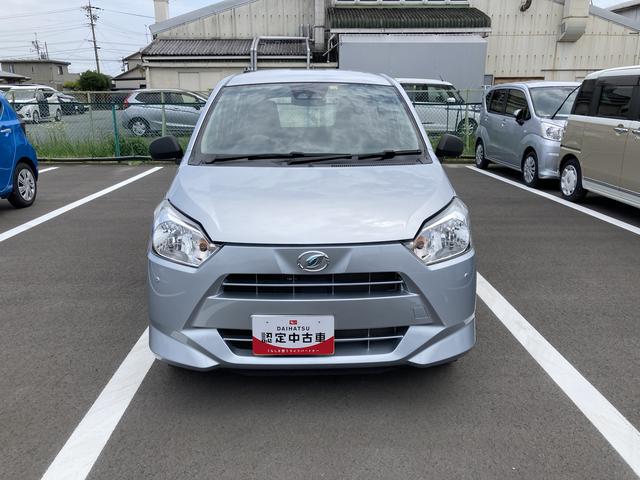 ミライースＬ　ＳＡIII１３インチフルホイールキャップ　マルチリフレクターハロゲンヘッドランプ　可倒式ドアミラー　自発光式デジタルメーターアンバーイルミネーションメーター　マニュアルエアコン（ダイヤル式）　キーレスエントリー（静岡県）の中古車