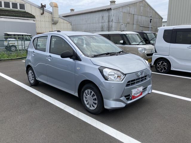 ミライースＬ　ＳＡIII１３インチフルホイールキャップ　マルチリフレクターハロゲンヘッドランプ　可倒式ドアミラー　自発光式デジタルメーターアンバーイルミネーションメーター　マニュアルエアコン（ダイヤル式）　キーレスエントリー（静岡県）の中古車