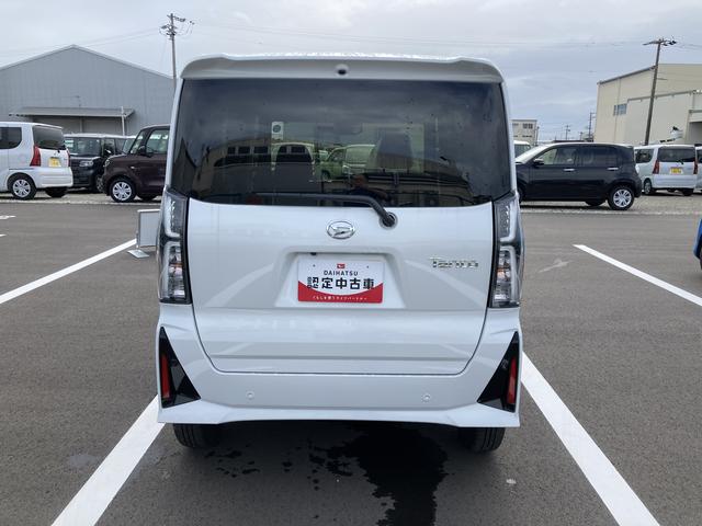 タントカスタムＸ１４インチアルミホイール　大型エアロバンパー　フルＬＥＤヘッドランプ　オート格納式カラードドアミラー　両側パワースライドドア　キーフリーシステム　プッシュボタンスタート（静岡県）の中古車