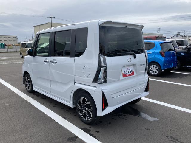 タントカスタムＸ１４インチアルミホイール　大型エアロバンパー　フルＬＥＤヘッドランプ　オート格納式カラードドアミラー　両側パワースライドドア　キーフリーシステム　プッシュボタンスタート（静岡県）の中古車