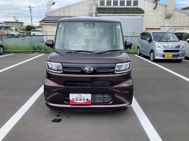 タントＸ１４インチフルホイールキャップ　フルＬＥＤヘッドランプ　オート格納式カラードドアミラー　左側パワースライドドア　ＴＦＴカラーマルチインフォメーションディスプレイ　フルファブリックシート（静岡県）の中古車