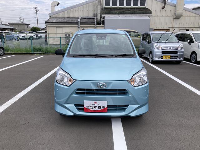 ミライースＬ　ＳＡIII１３インチフルホイールキャップ　マルチリフレクターハロゲンヘッドランプ　可倒式ドアミラー　自発光式デジタルメーターアンバーイルミネーションメーター　マニュアルエアコン（ダイヤル式）　キーレスエントリー（静岡県）の中古車