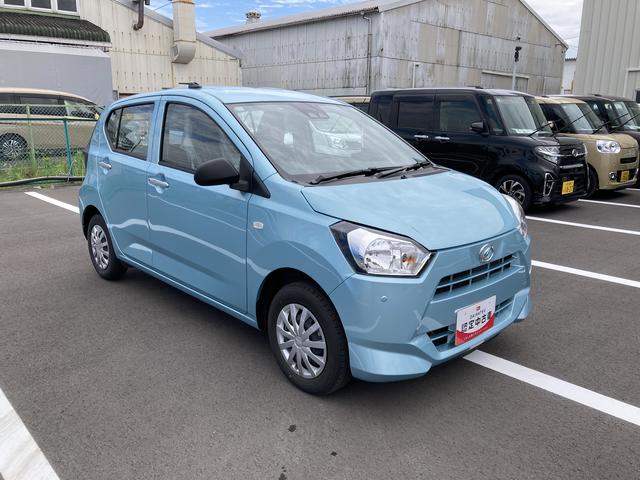 ミライースＬ　ＳＡIII１３インチフルホイールキャップ　マルチリフレクターハロゲンヘッドランプ　可倒式ドアミラー　自発光式デジタルメーターアンバーイルミネーションメーター　マニュアルエアコン（ダイヤル式）　キーレスエントリー（静岡県）の中古車