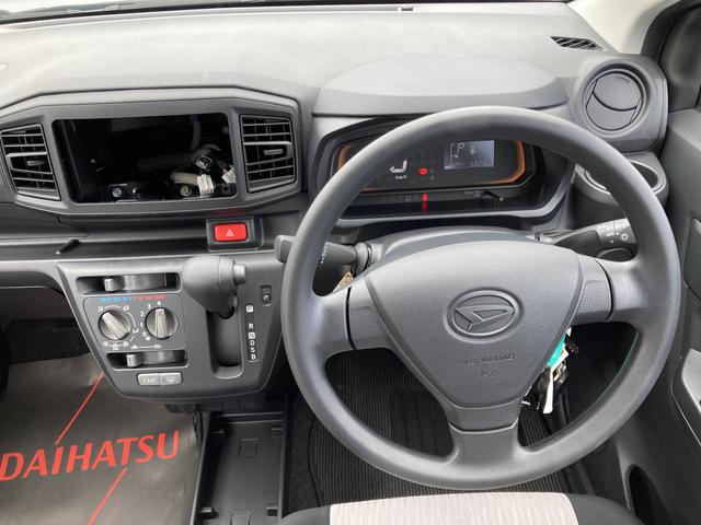 ミライースＬ　ＳＡIII１３インチフルホイールキャップ　マルチリフレクターハロゲンヘッドランプ　可倒式ドアミラー　自発光式デジタルメーターアンバーイルミネーションメーター　マニュアルエアコン（ダイヤル式）　キーレスエントリー（静岡県）の中古車