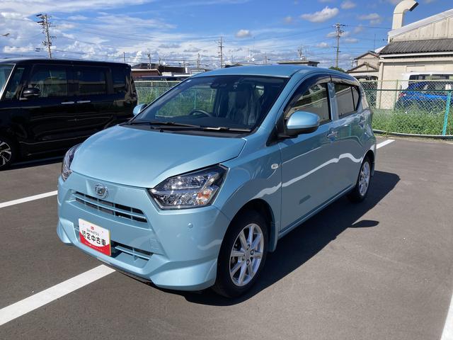 ミライースＧ　リミテッドＳＡIII１４インチアルミホイール　ＬＥＤヘッドランプ　オート格納式カラードドアミラー　自発光式デジタルメーターブルーイルミネーションメーター　オートエアコン（プッシュ式）　キーフリーシステム（静岡県）の中古車