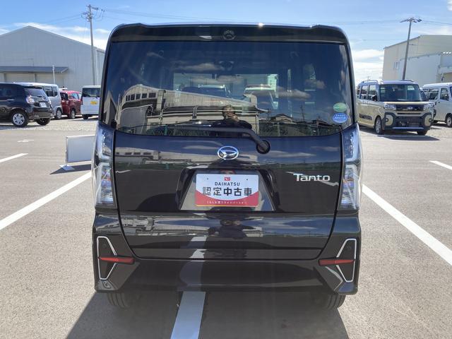タントカスタムＸ１４インチアルミホイール　大型エアロバンパー　フルＬＥＤヘッドランプ　オート格納式カラードドアミラー　両側パワースライドドア　キーフリーシステム　プッシュボタンスタート（静岡県）の中古車