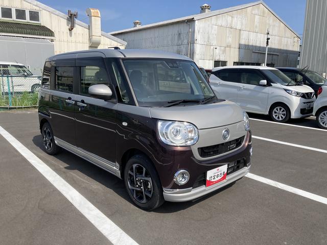 ムーヴキャンバスＧブラックインテリアＶＳ　ＳＡIII１４インチフルホイールキャップ　ＬＥＤヘッドランプ　キーフリーシステム　両側パワースライドドア　オートエアコン（プッシュ式）　オートライト　置きラクボックス（静岡県）の中古車