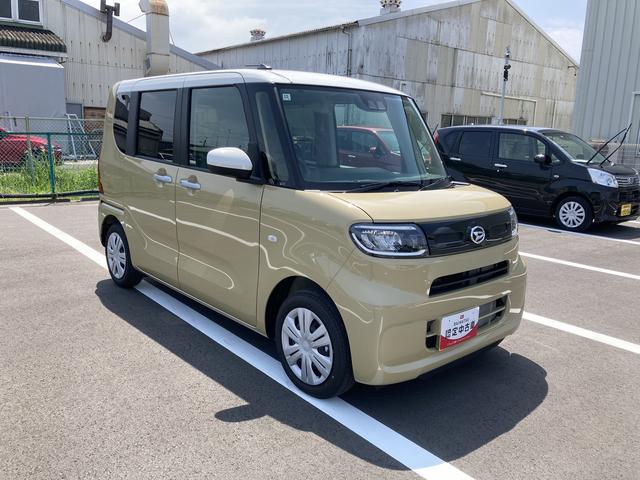 タントＸ１４インチフルホイールキャップ　フルＬＥＤヘッドランプ　オート格納式カラードドアミラー　左側パワースライドドア　ＴＦＴカラーマルチインフォメーションディスプレイ　フルファブリックシート（静岡県）の中古車