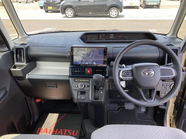 タントＸ１４インチフルホイールキャップ　フルＬＥＤヘッドランプ　オート格納式カラードドアミラー　左側パワースライドドア　ＴＦＴカラーマルチインフォメーションディスプレイ　フルファブリックシート（静岡県）の中古車