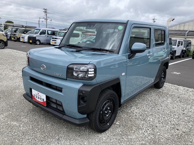 タフトＸ１５インチスチールホイール（ブラック塗装）　マニュアルレベリング機能付フルＬＥＤヘッドランプ　マルチインフォメーションディスプレイ（静岡県）の中古車