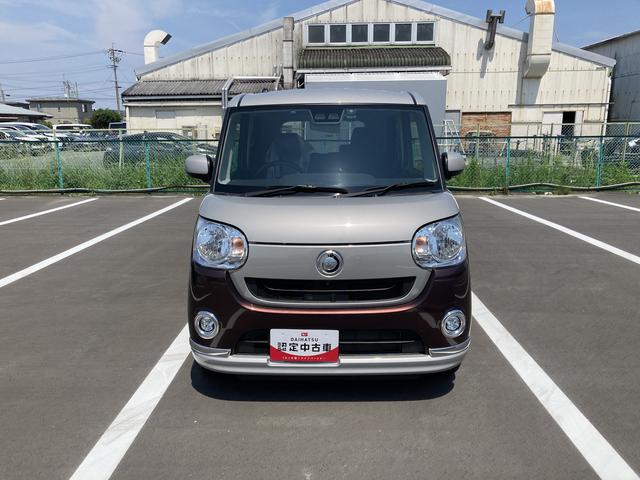 ムーヴキャンバスＸブラックインテリアリミテッド　ＳＡIII１４インチフルホイールキャップ　キーフリーシステム　両側パワースライドドア　オートエアコン（プッシュ式）　オートライト　置きラクボックス（静岡県）の中古車
