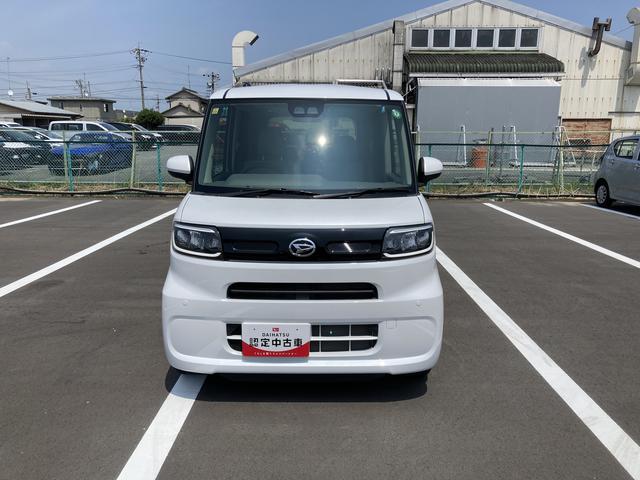 タントＸセレクション１４インチフルホイールキャップ　フルＬＥＤヘッドランプ　オート格納式カラードドアミラー　左側パワースライドドア　ＴＦＴカラーマルチインフォメーションディスプレイ　フルファブリックシート（静岡県）の中古車