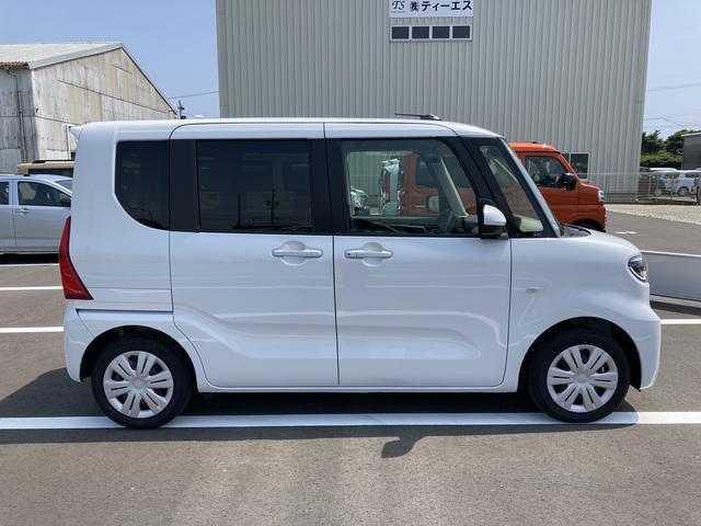 タントＸセレクション１４インチフルホイールキャップ　フルＬＥＤヘッドランプ　オート格納式カラードドアミラー　左側パワースライドドア　ＴＦＴカラーマルチインフォメーションディスプレイ　フルファブリックシート（静岡県）の中古車