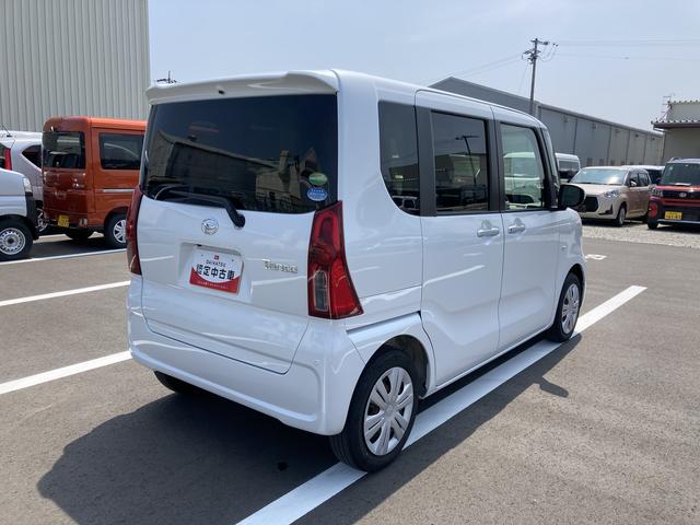 タントＸセレクション１４インチフルホイールキャップ　フルＬＥＤヘッドランプ　オート格納式カラードドアミラー　左側パワースライドドア　ＴＦＴカラーマルチインフォメーションディスプレイ　フルファブリックシート（静岡県）の中古車