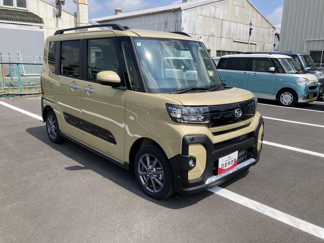 タントファンクロス１４インチアルミホイール　　フルＬＥＤヘッドランプ　オート格納式カラードドアミラー　両側パワースライドドア　キーフリーシステム　プッシュボタンスタート	オートエアコン（プッシュ式）（静岡県）の中古車