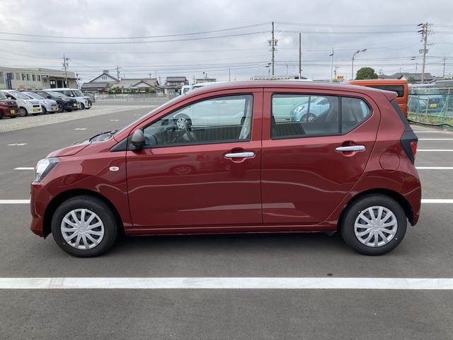 ミライースＬ　ＳＡIII１３インチフルホイールキャップ　マルチリフレクターハロゲンヘッドランプ　可倒式ドアミラー　自発光式デジタルメーターアンバーイルミネーションメーター　マニュアルエアコン（ダイヤル式）　キーレスエントリー（静岡県）の中古車