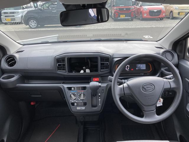 ミライースＬ　ＳＡIII１３インチフルホイールキャップ　マルチリフレクターハロゲンヘッドランプ　可倒式ドアミラー　自発光式デジタルメーターアンバーイルミネーションメーター　マニュアルエアコン（ダイヤル式）　キーレスエントリー（静岡県）の中古車