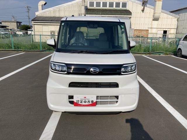 タントＸ１４インチフルホイールキャップ　フルＬＥＤヘッドランプ　オート格納式カラードドアミラー　左側パワースライドドア　ＴＦＴカラーマルチインフォメーションディスプレイ　フルファブリックシート（静岡県）の中古車