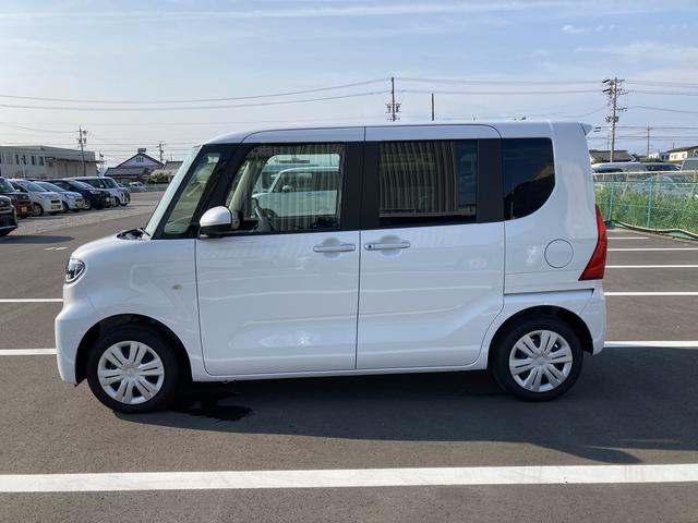 タントＸ１４インチフルホイールキャップ　フルＬＥＤヘッドランプ　オート格納式カラードドアミラー　左側パワースライドドア　ＴＦＴカラーマルチインフォメーションディスプレイ　フルファブリックシート（静岡県）の中古車