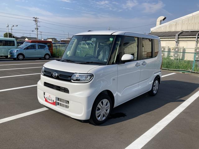 タントＸ１４インチフルホイールキャップ　フルＬＥＤヘッドランプ　オート格納式カラードドアミラー　左側パワースライドドア　ＴＦＴカラーマルチインフォメーションディスプレイ　フルファブリックシート（静岡県）の中古車